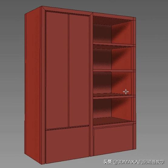 橱柜3dmax柜体建模教程详解,3dmax柜体建模教程