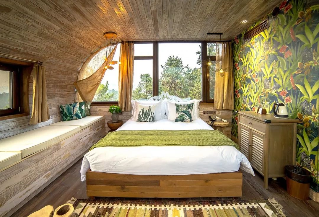 特色树屋民宿度假屋设计方案,很有创意的木屋