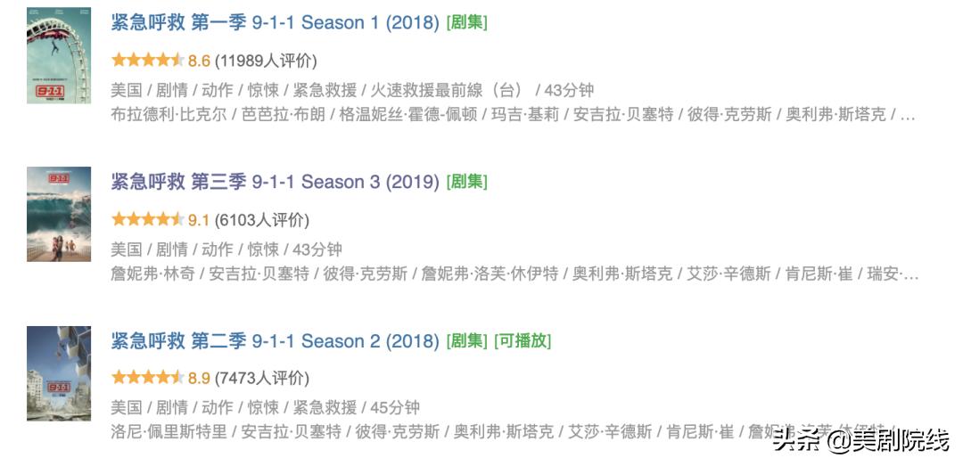 这五部剧全程高能,五部高分美剧续集