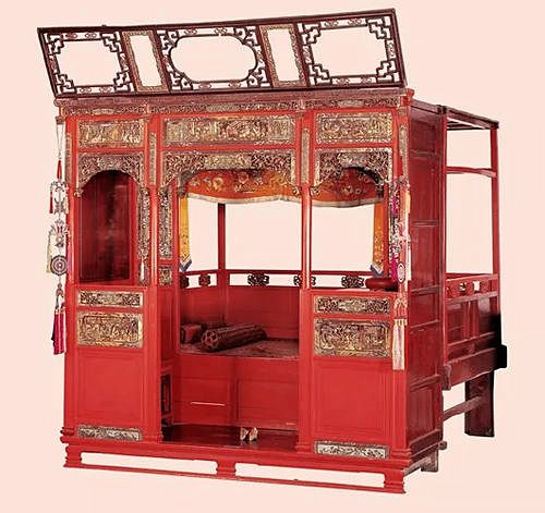 古代材质最好的床榻,古代实木床榻