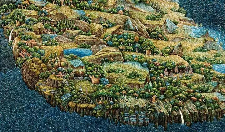 小央美水墨画作品欣赏,小央美人物画