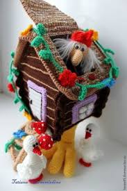 钩针梦幻小屋,钩针编织童话小屋视频教程