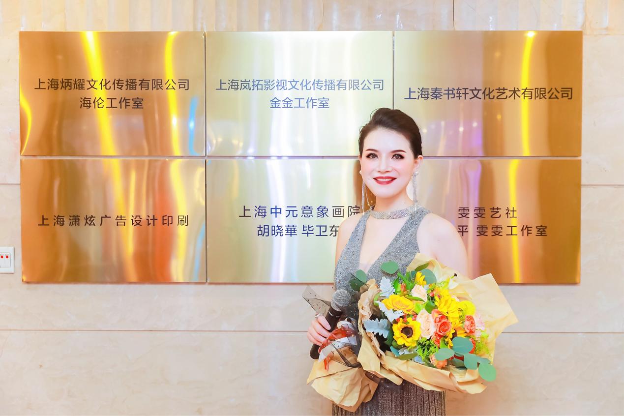 贾树枚部长、赵耀扬主任现场加持岚拓影视暨金金工作室成功挂牌