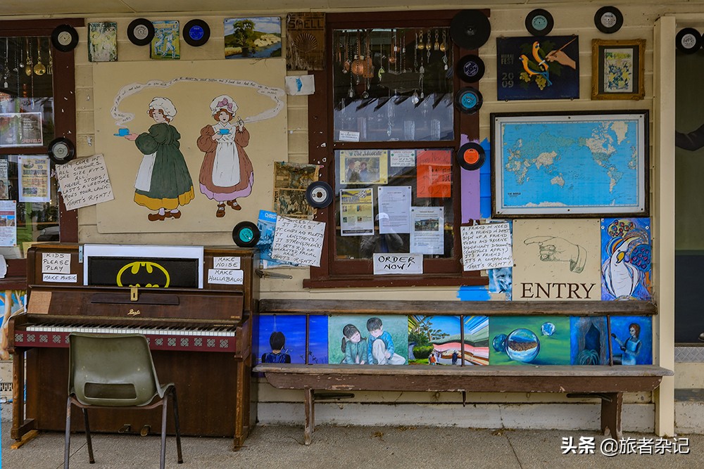 谢菲尔德壁画小镇图片,塔斯马尼亚壁画小镇谢菲尔德小镇