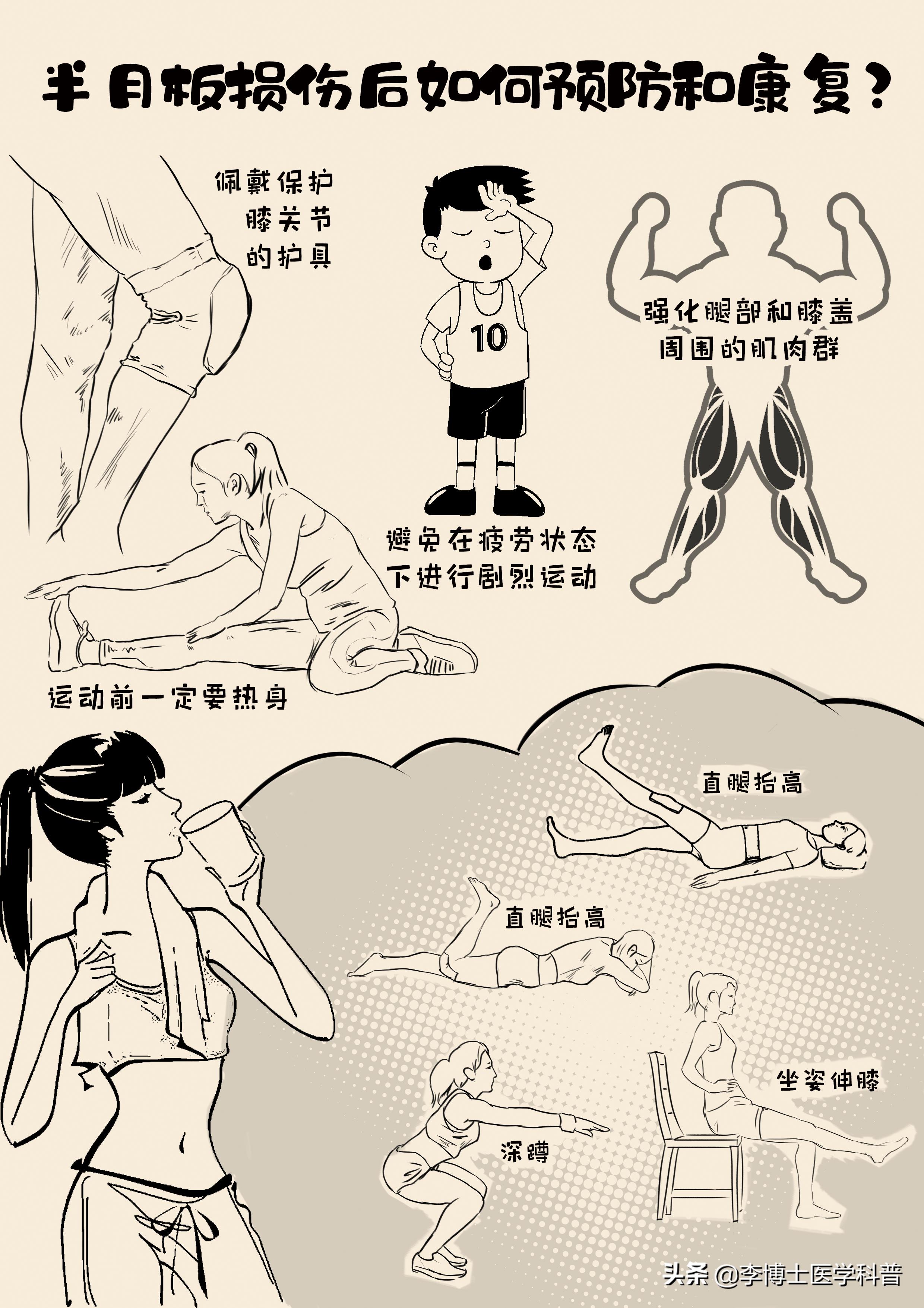 半月板平时注意事项怎样恢复更快,半月板深度科普