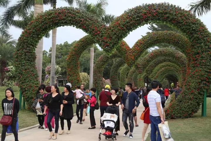 东南花都花博园全新升级鹿岛公园,东南花都花博园导览图