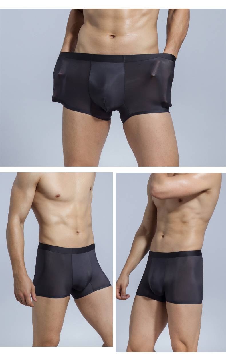 男士冰凉丝面膜*裤内**2条装