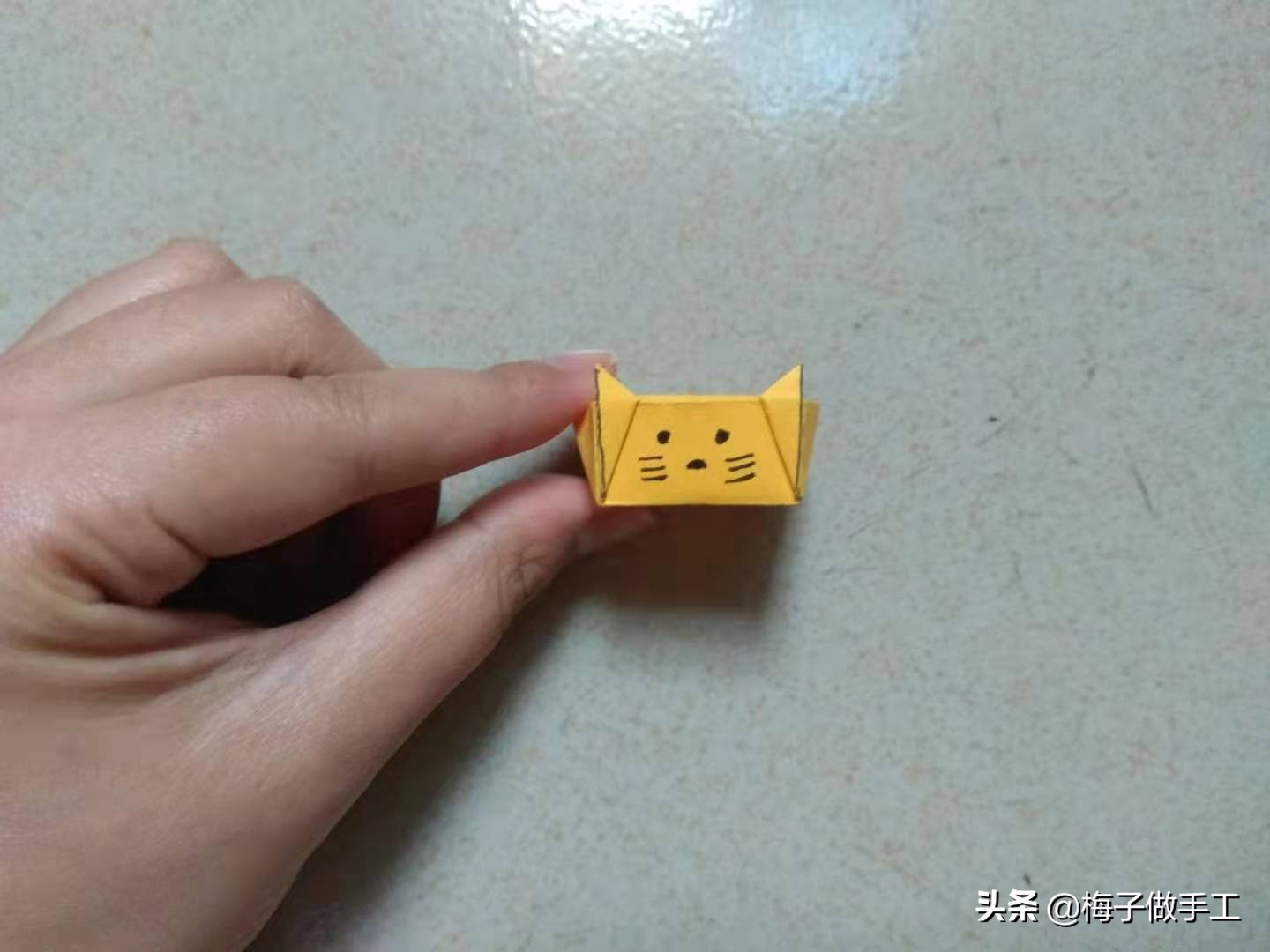 猫咪收纳盒折纸简单,猫咪收纳盒怎么做