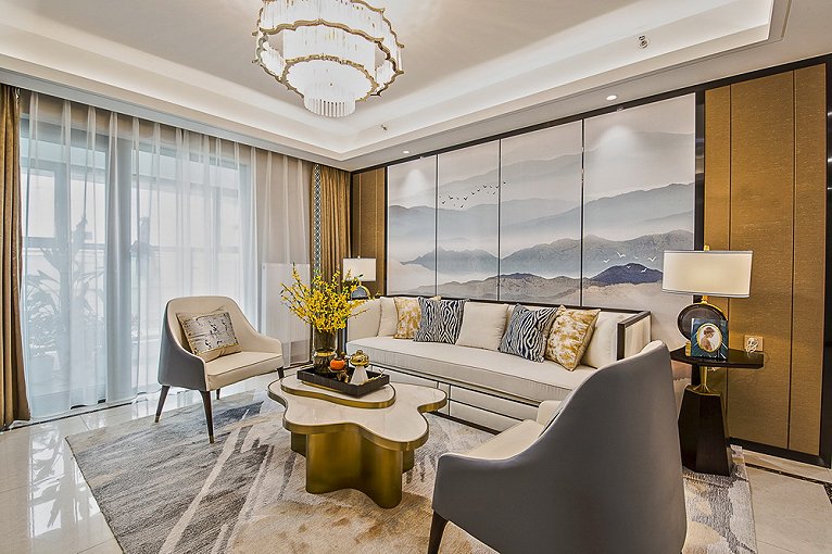 汉棠新中式装修,汉棠新中式样板间