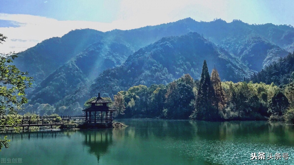 富春江一线江景,杭州钱塘江富春江