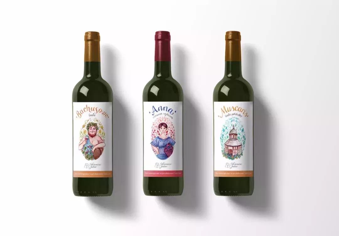 酒标签设计,酒标签效果