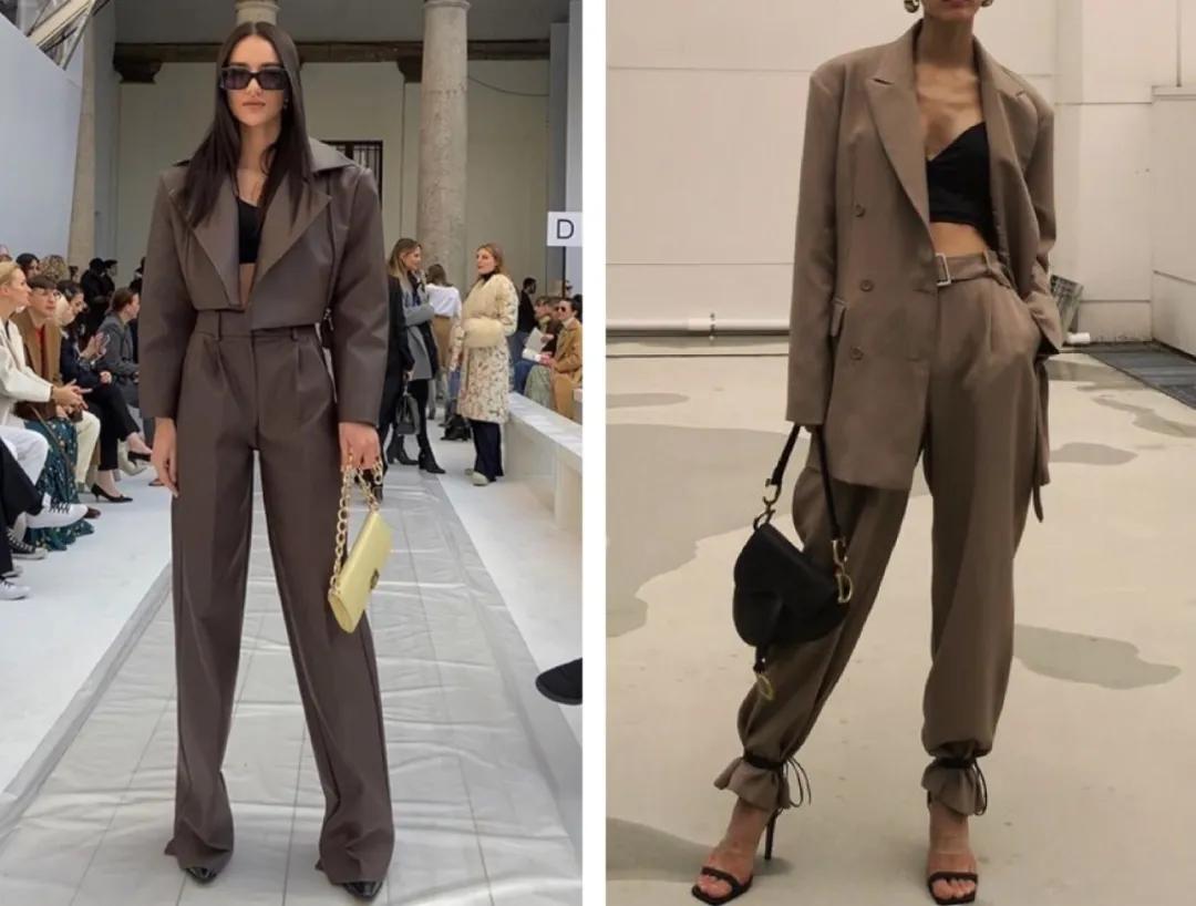 一套西装又正式又休闲,30-35岁女性春季穿搭西装