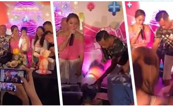 富豪男子举办泳池派对,富二代在家开泳池派对