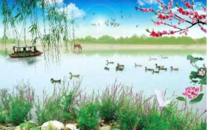 原创诗词秋耕,黄河春景的诗句古诗