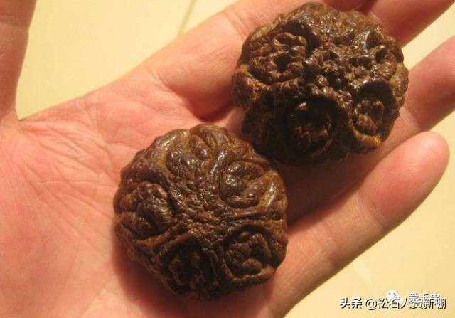 菩提各种盘玩方法,21颗菩提根手串上手效果