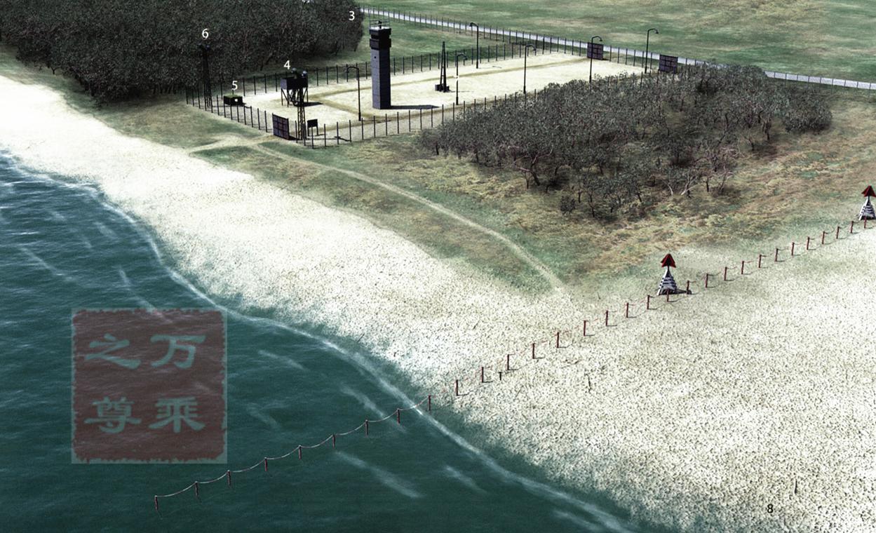 辽东边墙防御体系,柏林防御墙