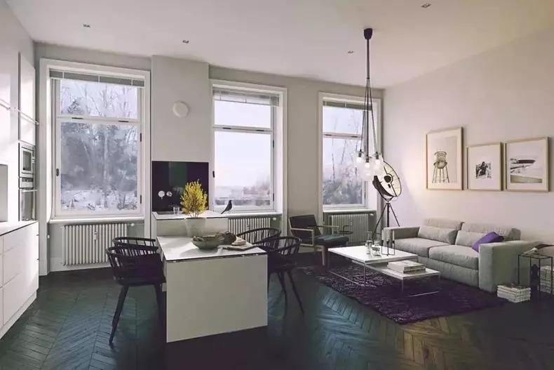 48种客餐厅设计总有一款适合你,客厅餐厅怎么设计好看