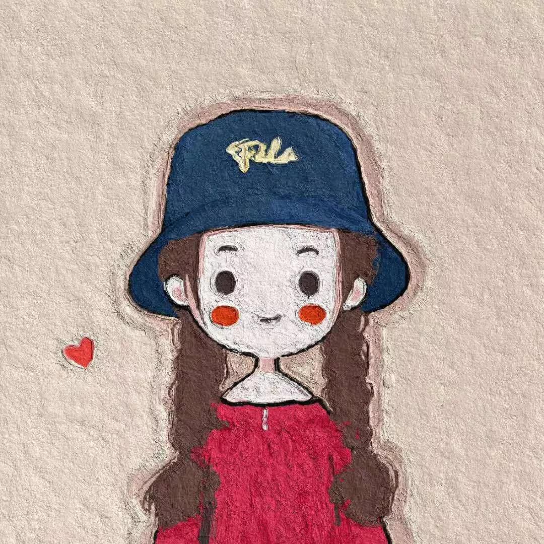 复古高贵卡通油画头像,女生头像ins高级质感漫画油画霸气