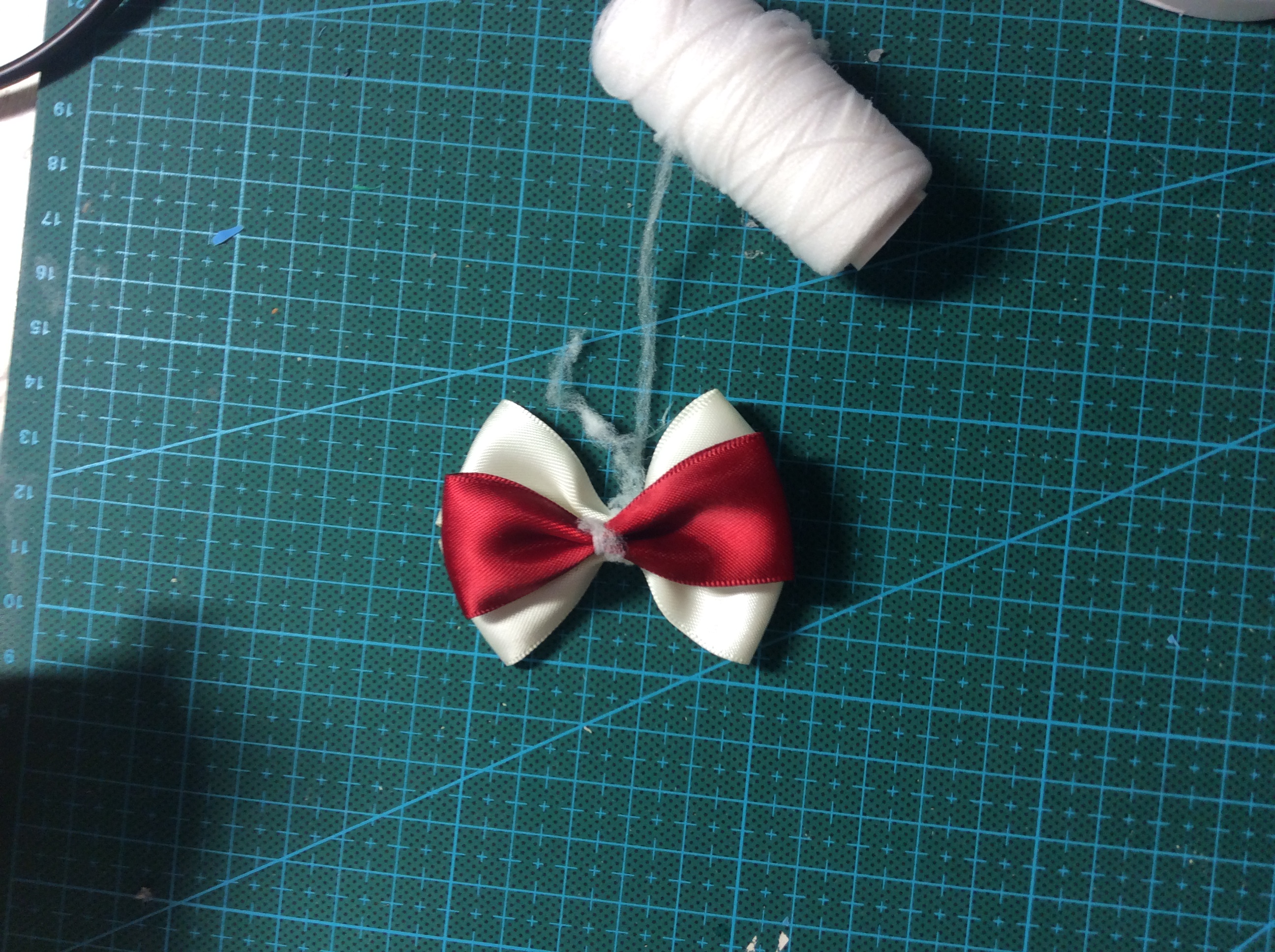 蝴蝶结发卡怎么做简单又好看,可爱蝴蝶结发卡