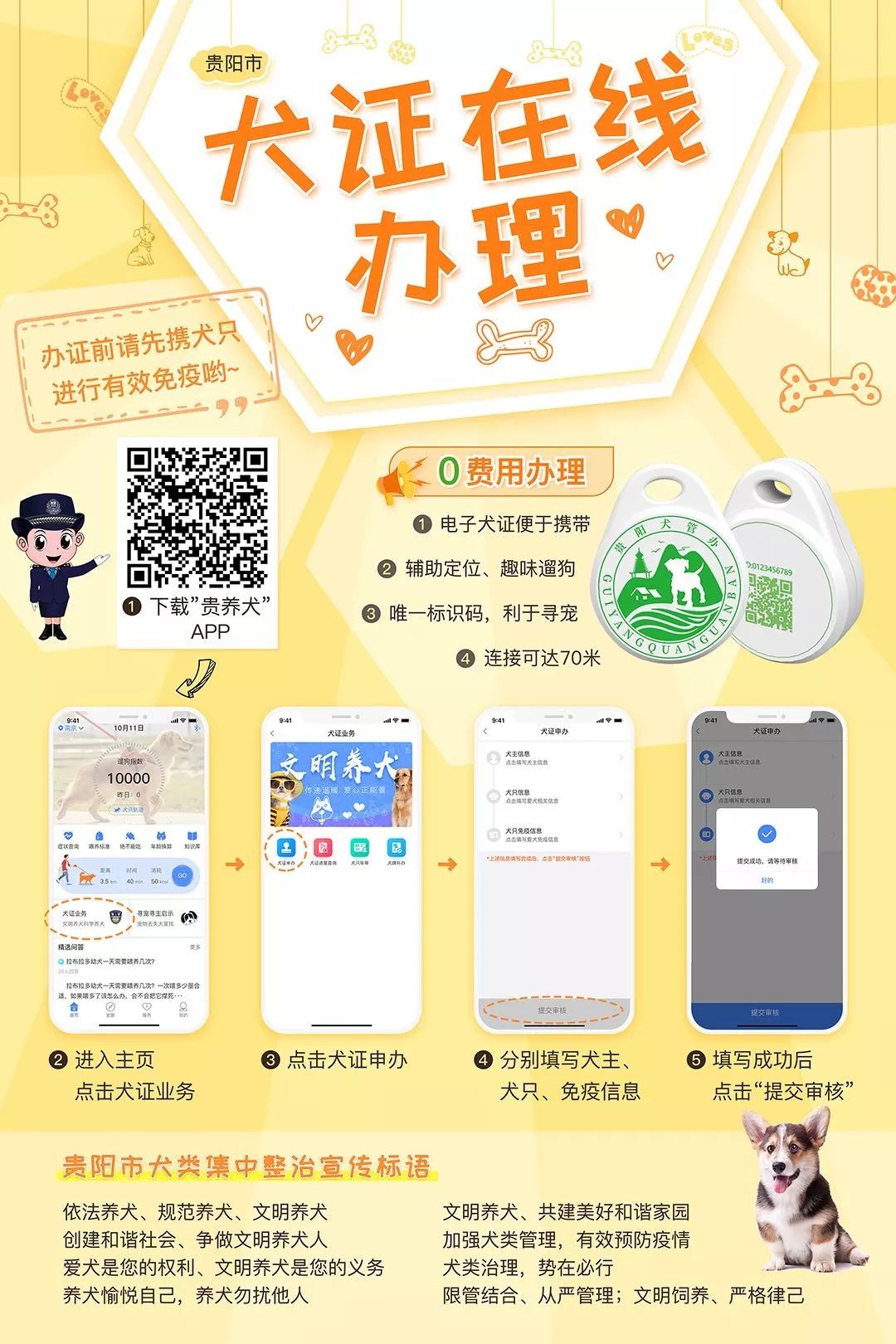 贵阳狗证怎么在网上办理,贵阳网上怎么申请犬证