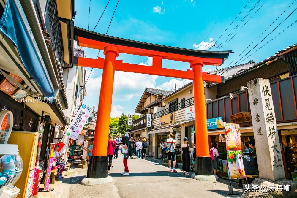 京都伏见稻荷神社可以爬一半吗,京都之旅