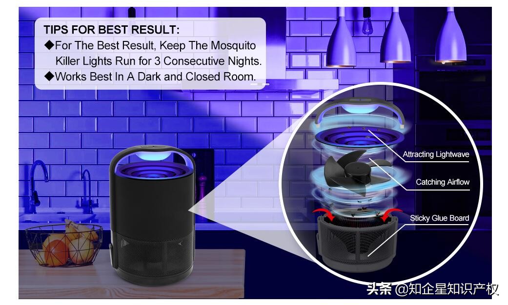 亚马逊灭蚊灯美国为什么不能卖,亚马逊灭蚊灯侵权