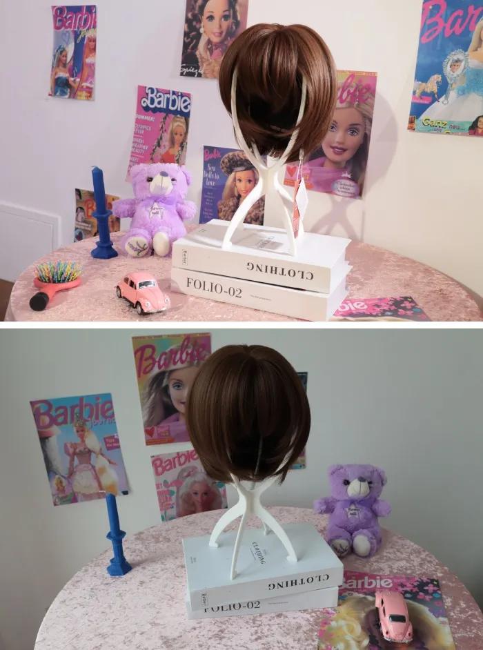 买100元之内的假发,几千元的假发实际效果