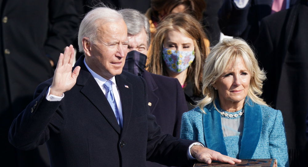 美国总统就职典礼拜登视频,美国总统拜登就职典礼讲话