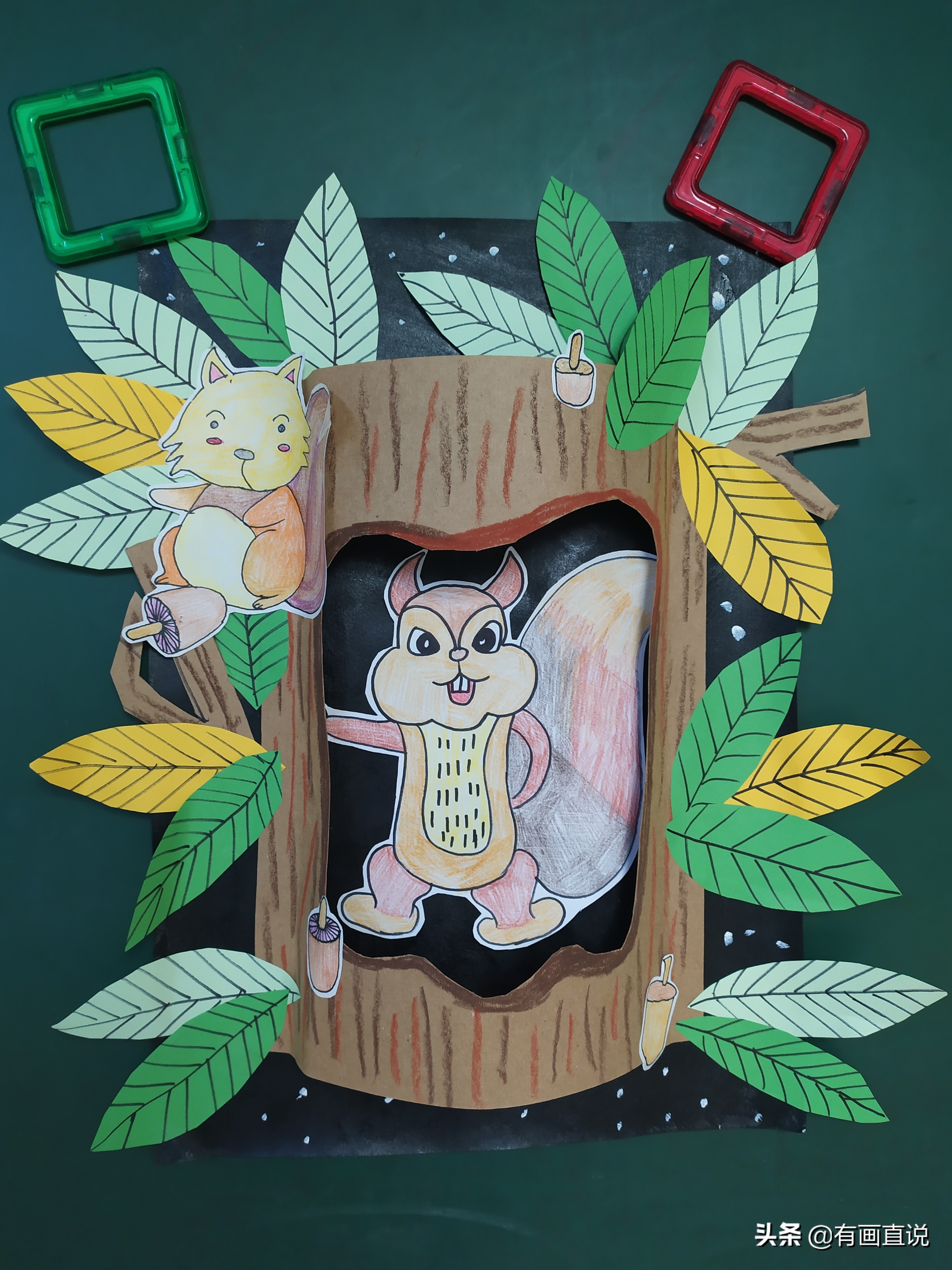 儿童创意画7-10岁变废为宝,儿童创意画7-10岁