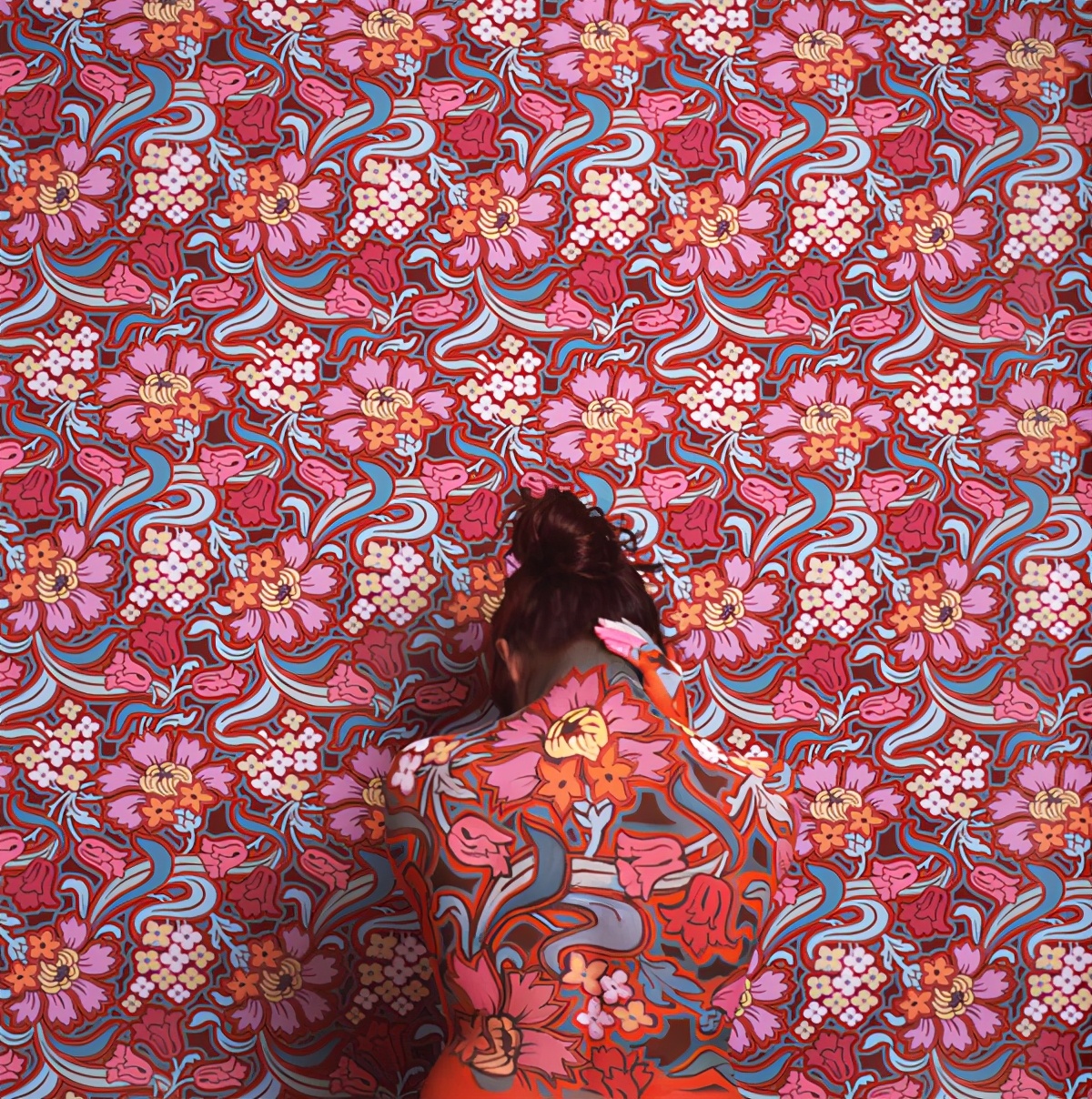 伪装人类样貌,彩绘伪装术