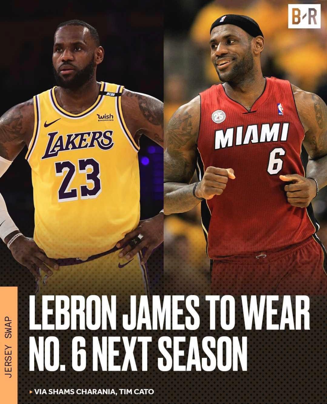皇帝的新衣！从23号勒布朗·詹姆斯到6号勒布朗·詹姆斯