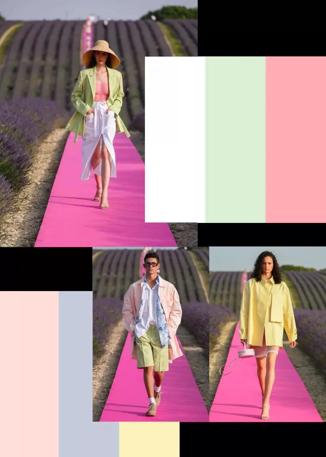 马卡龙色系色块搭配,马卡龙色系怎么搭配