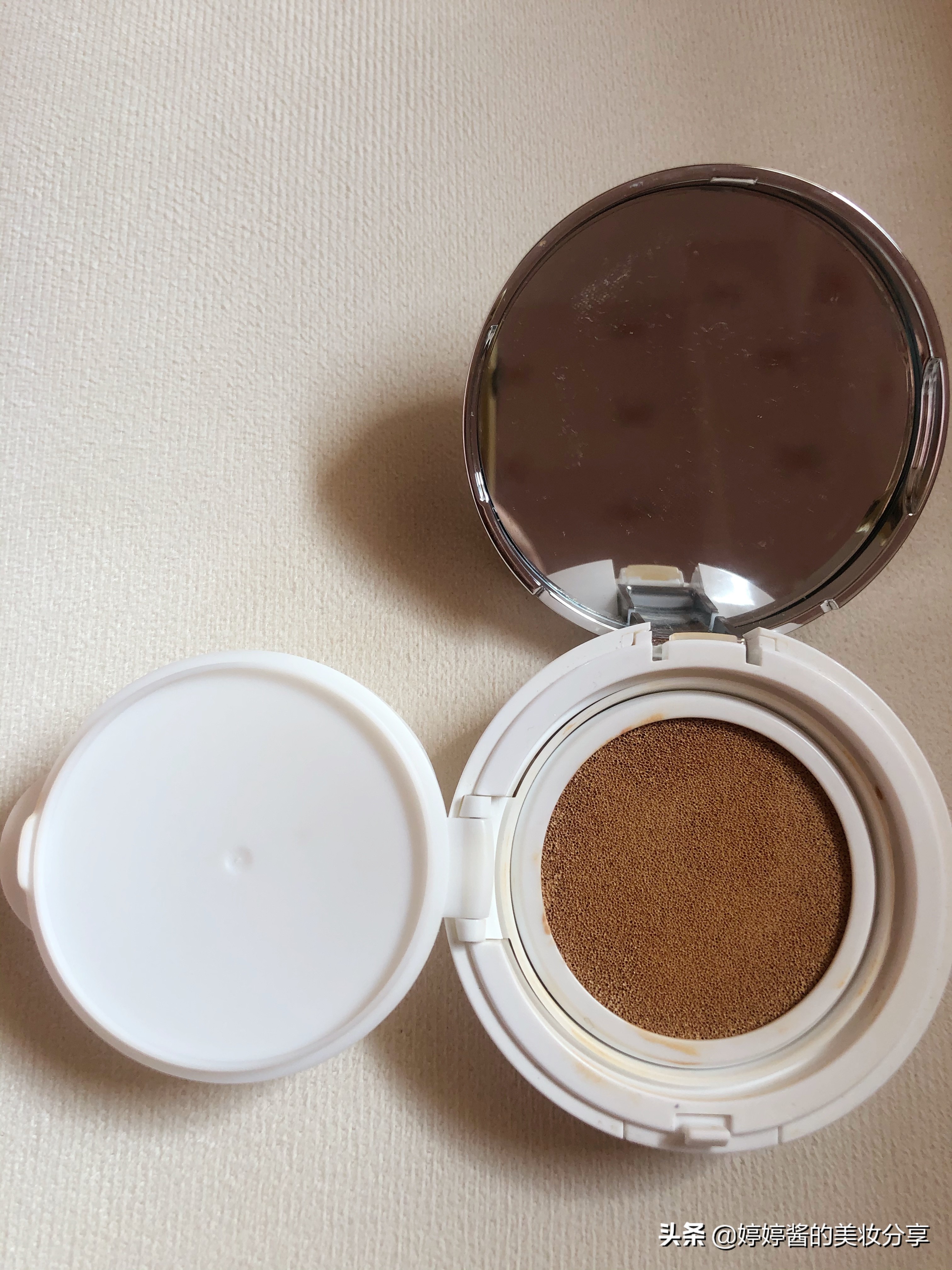 底妆隔离+气垫,清透底妆二合一防晒