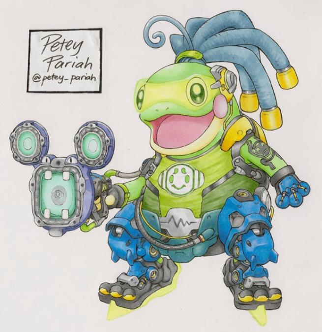 守望先锋创意工坊精灵宝可梦,精灵宝可梦守望先锋人物