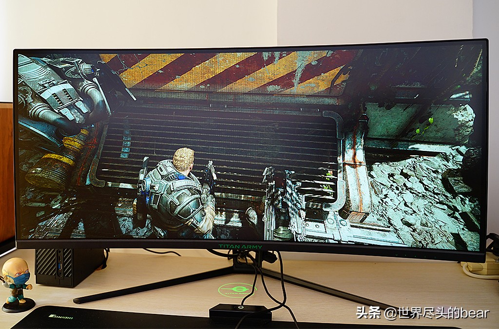 泰坦军团a34qgn曲面带鱼屏实测,泰坦军团a34qgn曲面屏评测