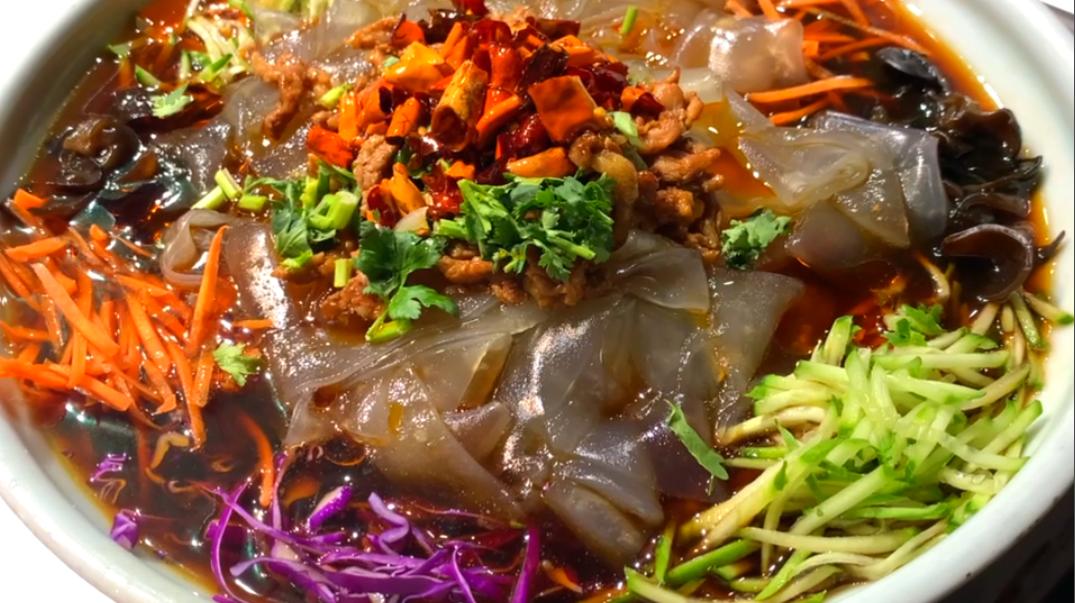 红薯粉最简单好吃的做法,红薯粉超简单好吃做法