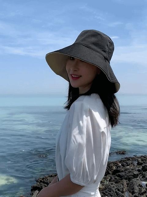 又好看又遮阳的防晒帽,今年最洋气折叠防晒帽子