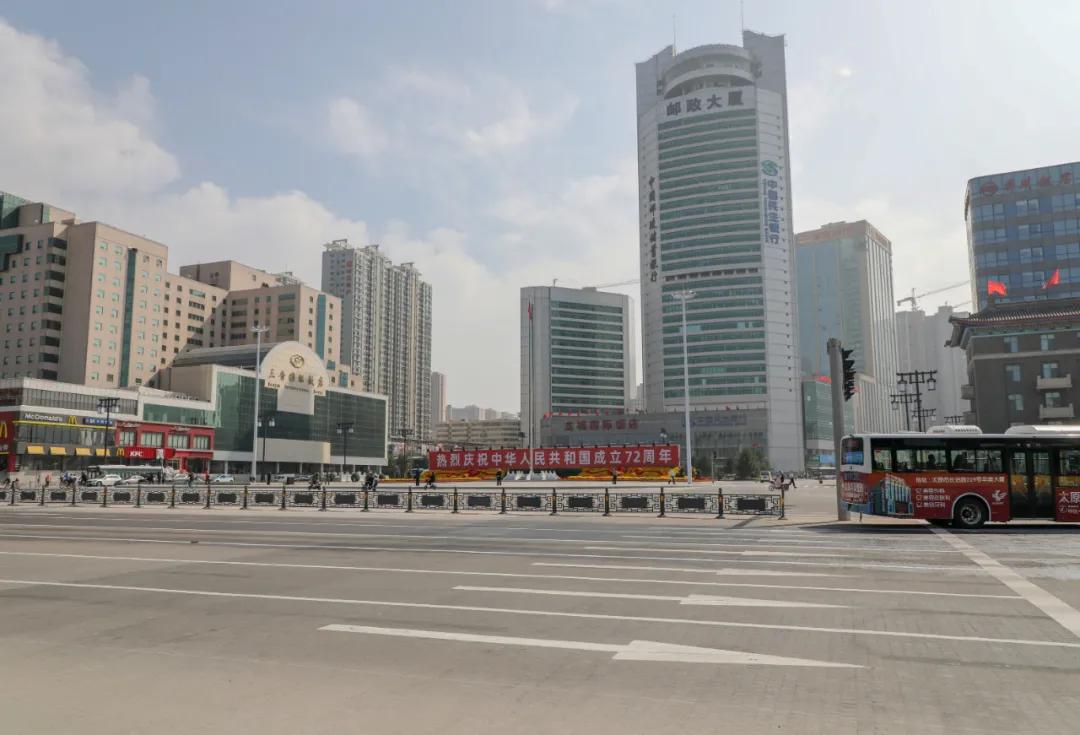 太原五一广场什么时候开始施工,太原五一广场最新航拍