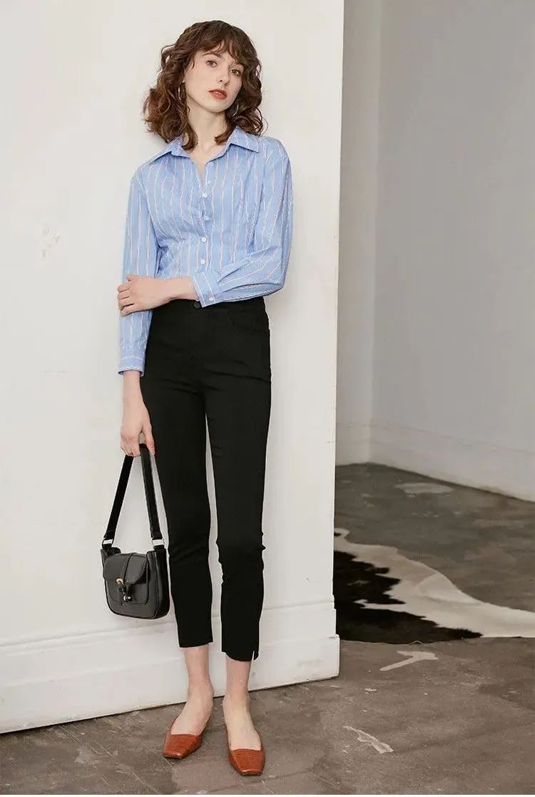 非常显瘦的一款魔术裤,高腰显瘦百搭魔术裤