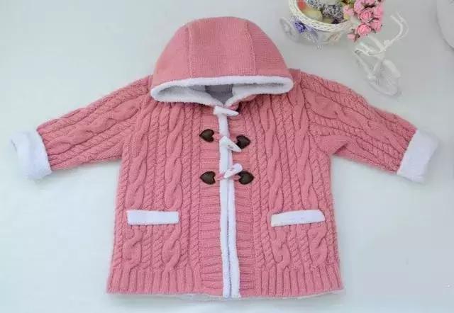 宝宝开衫外套的编织教程简单,儿童开衫外套编织附图解教程
