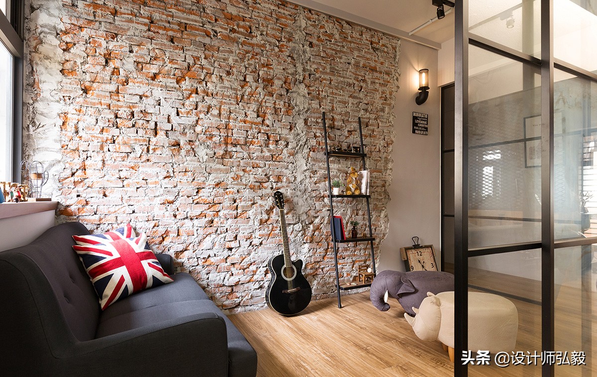 重拾老屋温暖格调！永和60平光感轻工业风宅