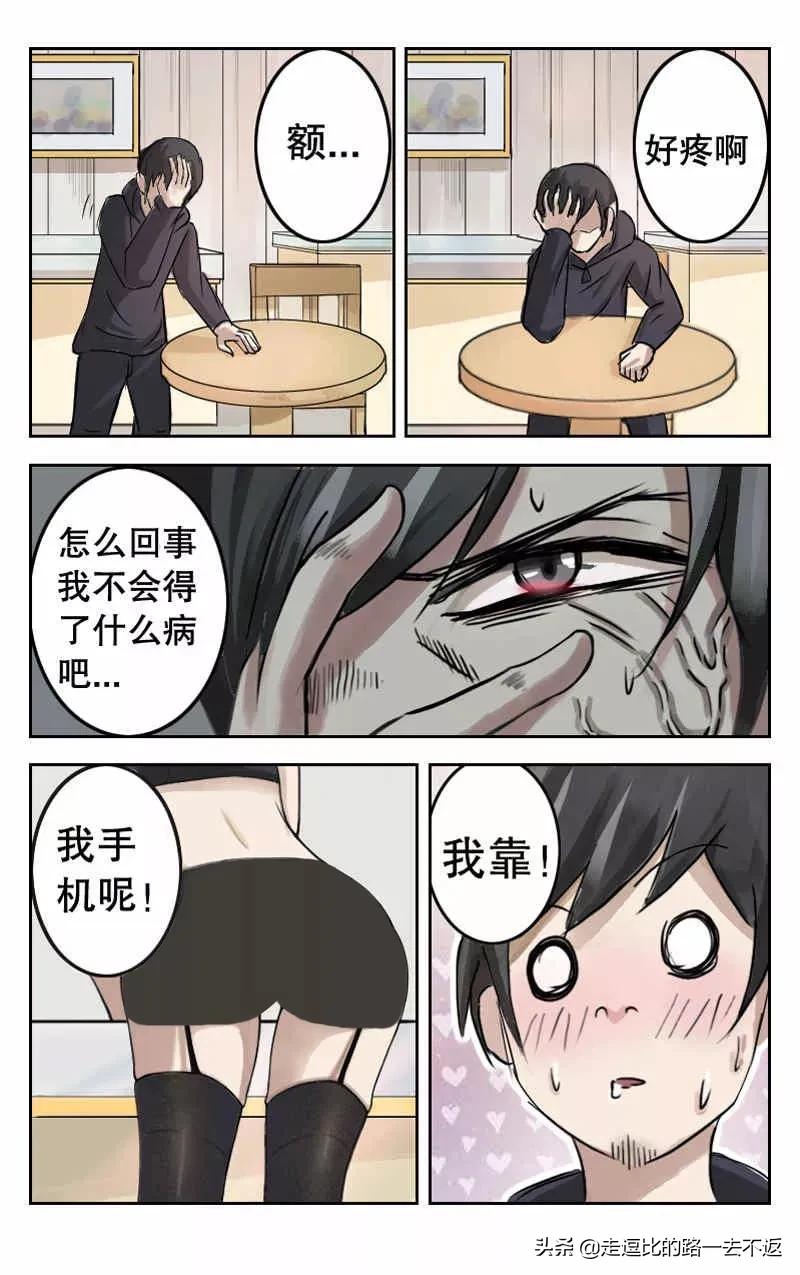 男子拥有透视眼漫画,拥有透视眼漫画