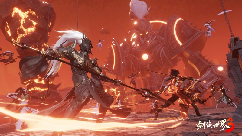 《剑侠世界3》iOS测试今日开启热血家族宣传片曝光