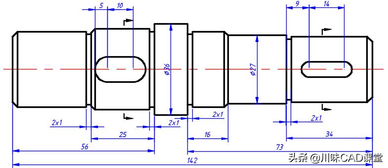 autocad3d建模,用autocad画零件平面图教程