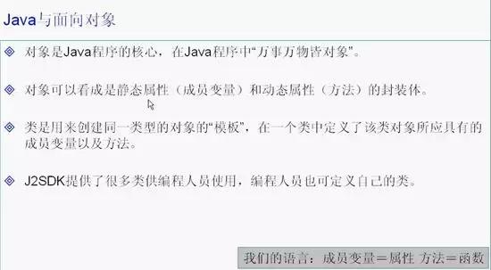 java面向对象知识点总结,java面向对象程序设计思路