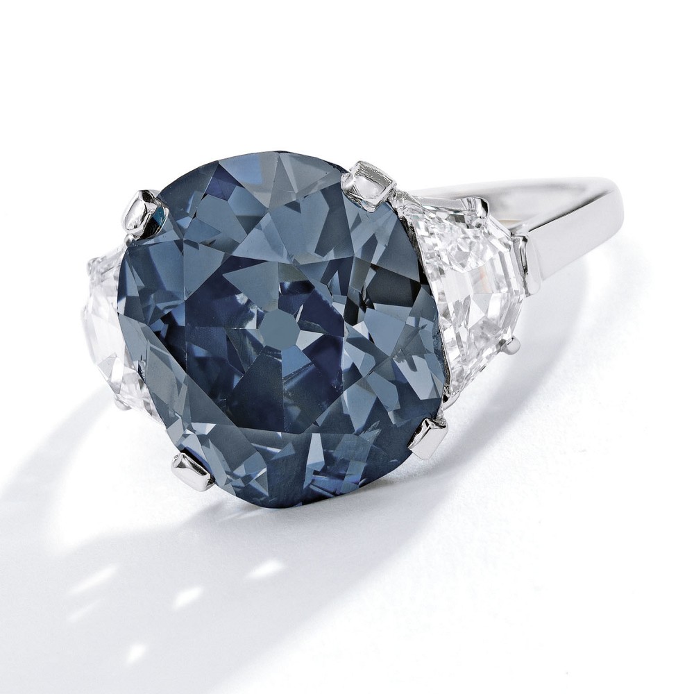 1.5克拉六爪钻戒经典显大的款式,真品蓝宝石大钻戒