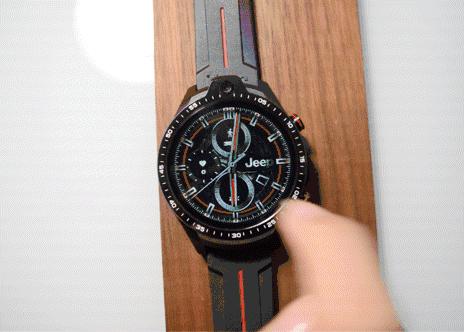 jeep黑骑士手表拍照,摸鱼黑骑士