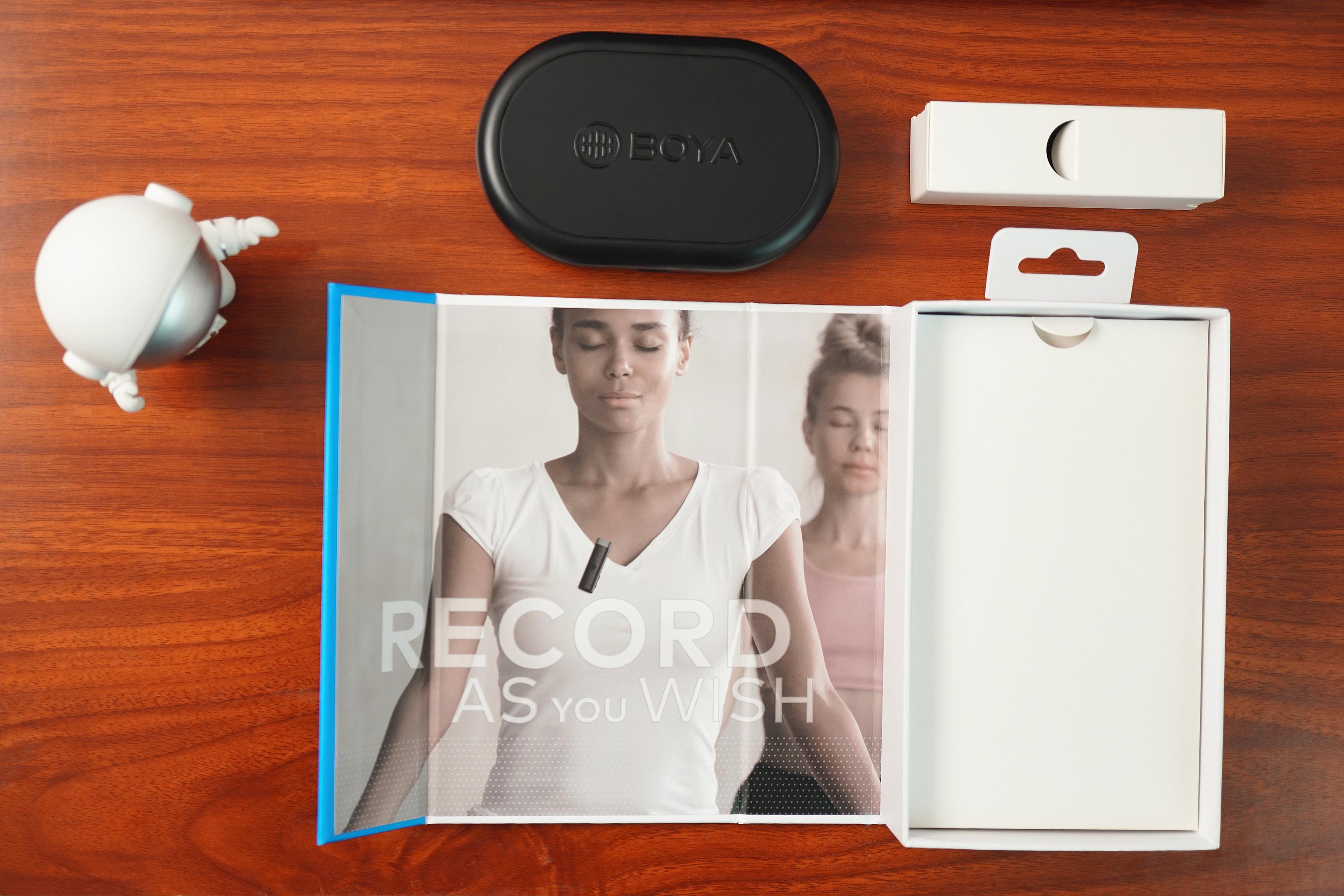 博雅by-wm3t无线麦克风,boya户外收音设备