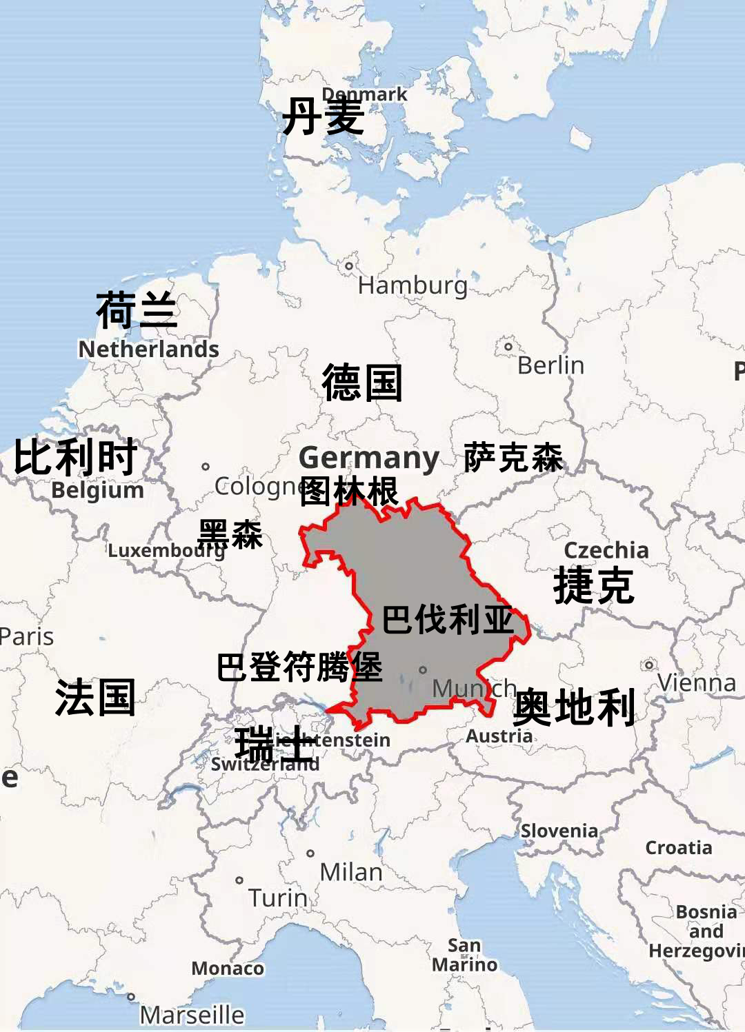 浜屾垬寰峰浗鍦扮悊,浜屾垬鍘嗗彶鍦板浘婕斿彉寰峰浗