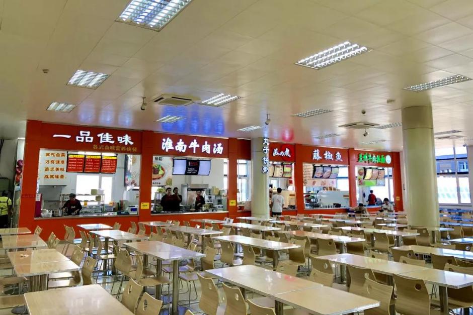 超豪华大学食堂,高颜值的大学餐厅